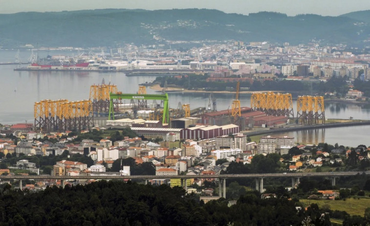 Fallece un operario tras un accidente en una factoría de Navantia en Fene