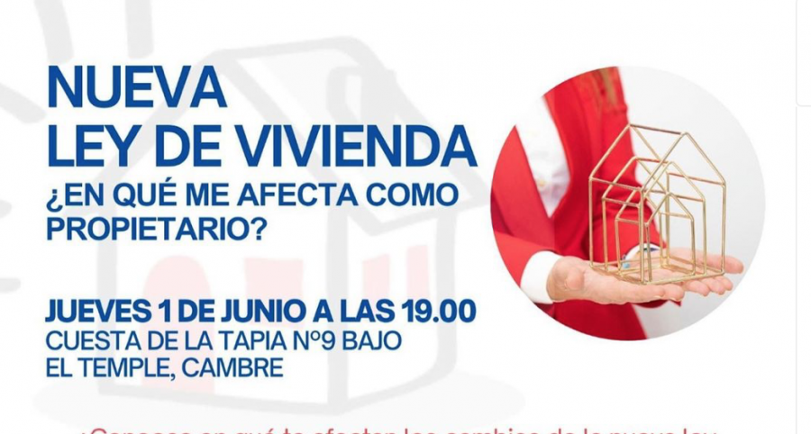 S2M celebra su cuarta charla: nueva ley de vivienda