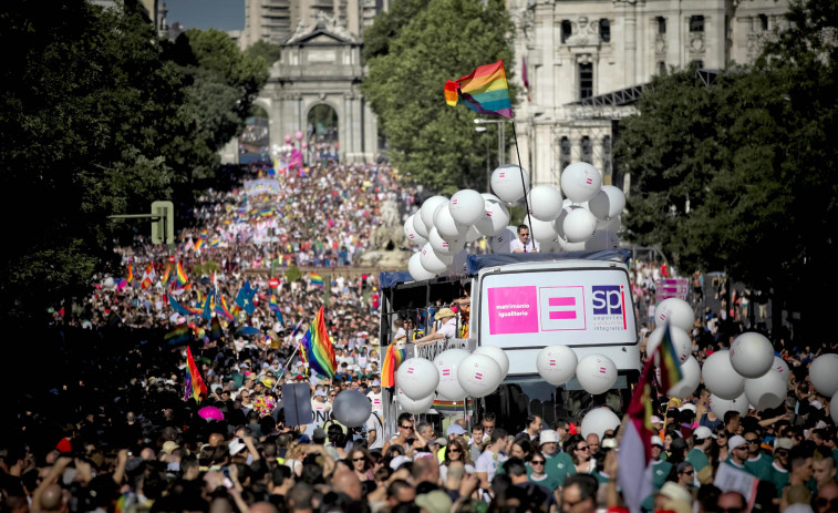 España es segundo país del mundo, por detrás de Brasil, con mayor población Lgtbi+