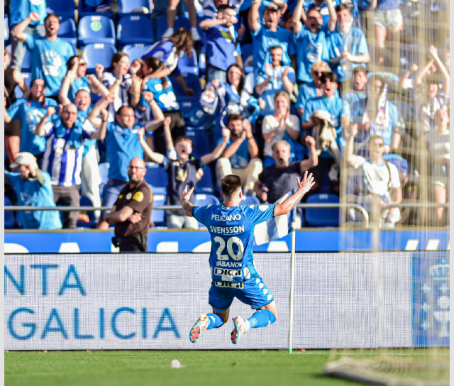 1-0. Svensson y Mackay brillan en un Riazor de récord