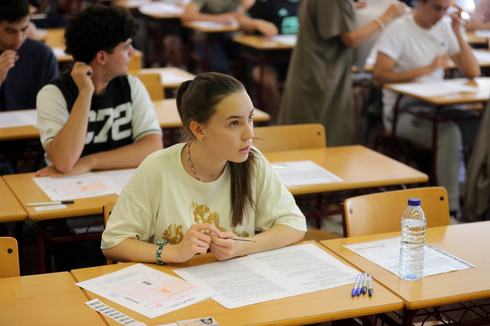 Primer examen de la Abau de 2023 en el campus de A Coruña @Patricia G. Fraga (12)