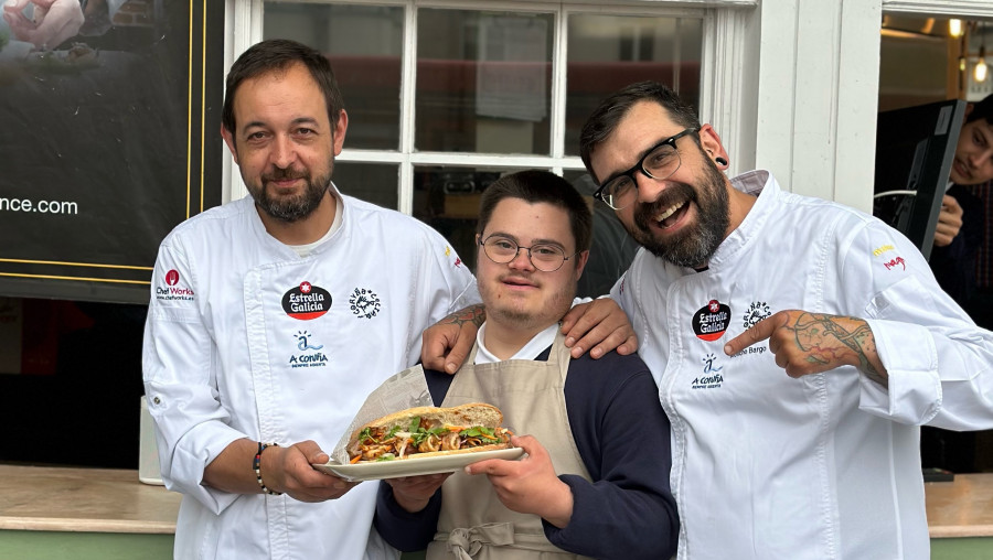 El Quiosco Down lanza el tercer bocadillo gourmet de calamares versionado por Pracer