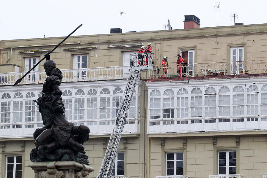 Las inundaciones aumentaron un 35% durante el último año en A Coruña