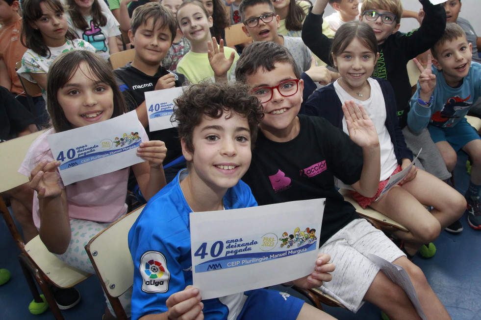 Celebración del 40 aniversario del CEIP Manuel Murguía @Quintana (1)