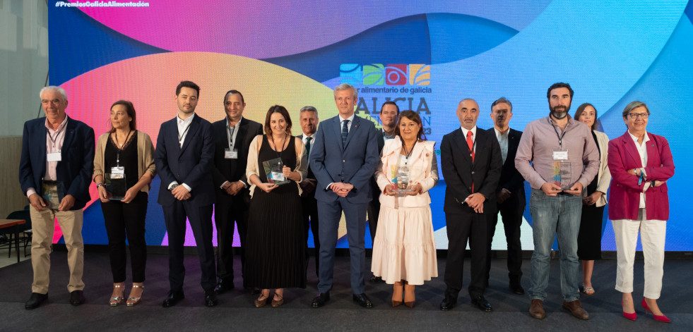 Granja Campomayor, Río de Galicia, CienPorCel, El Nogal y Bico de Xeado ganadores de los IX Premios Galicia Alimentación