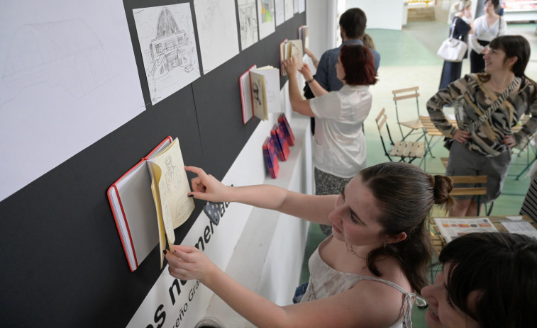 San Agustín, protagonista y escenario de una exposición de alumnos de la EASD Pablo Picasso