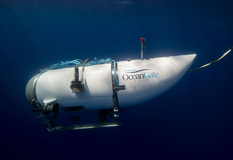 La Guardia Costera de EEUU detecta "sonidos" donde se perdió el submarino que iba a ver los restos del Titanic