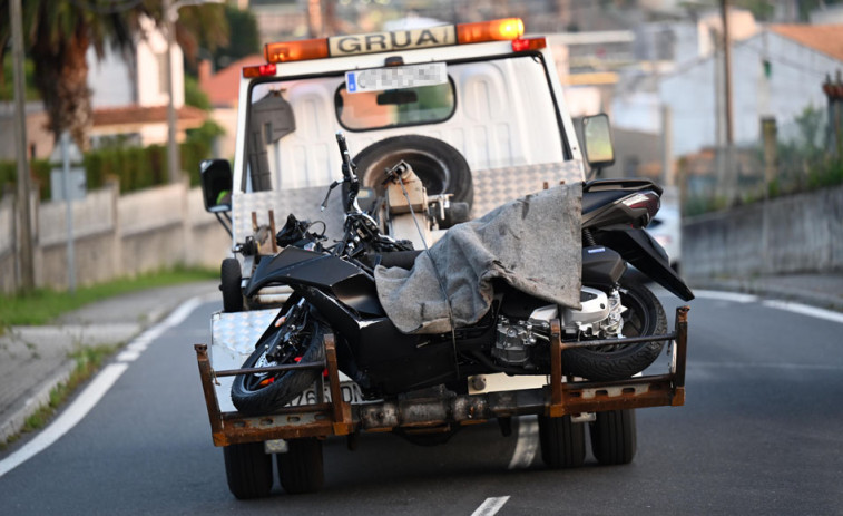 Tres motoristas heridos en otros tantos accidentes en un solo día en Lugo