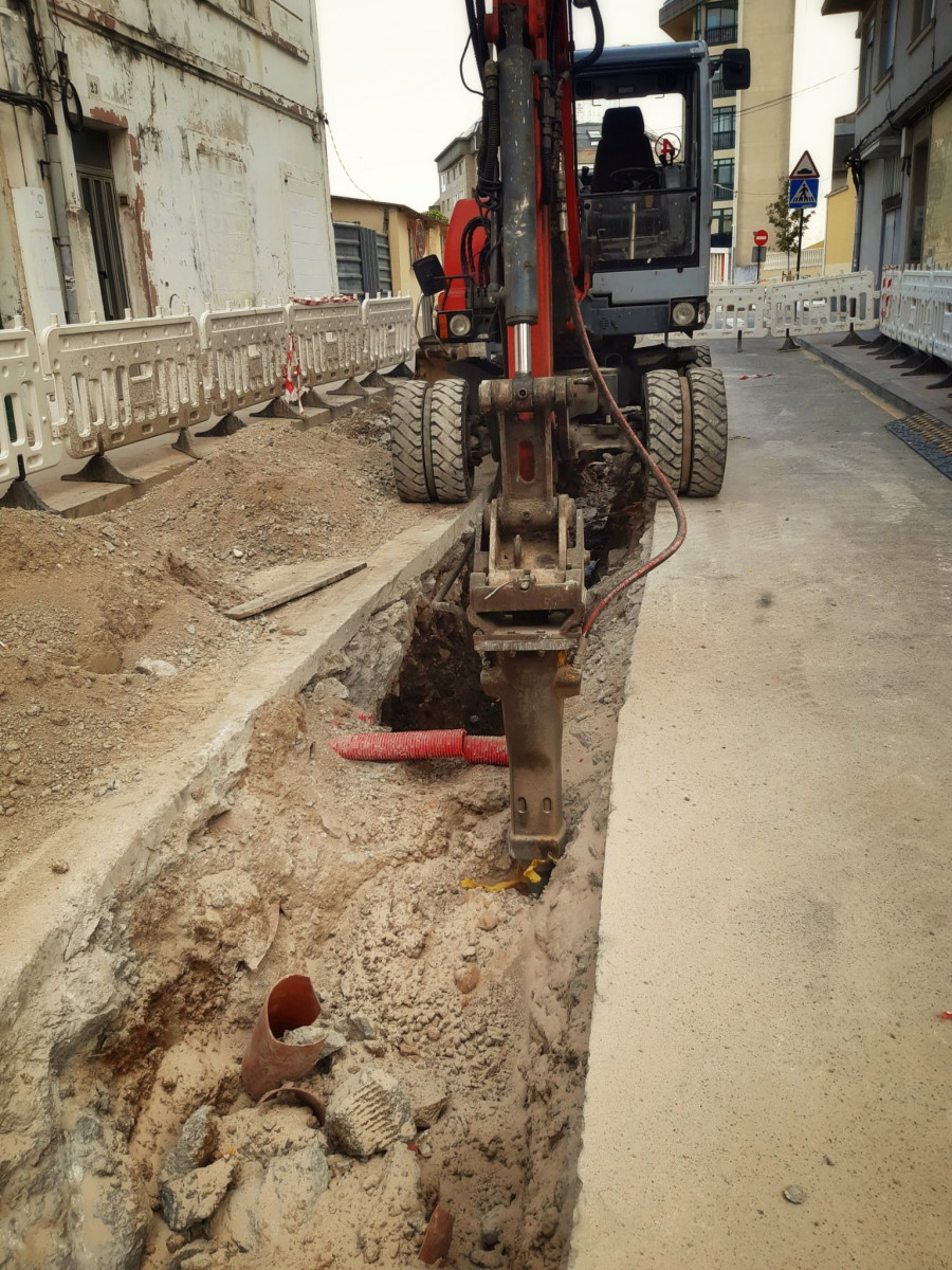 La rotura de una tubería de gas alerta a los vecinos de Monte Alto