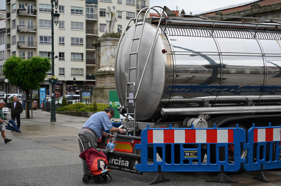 Sanidade vuelve a declarar "non apta para o consumo" el agua de la traída de Betanzos