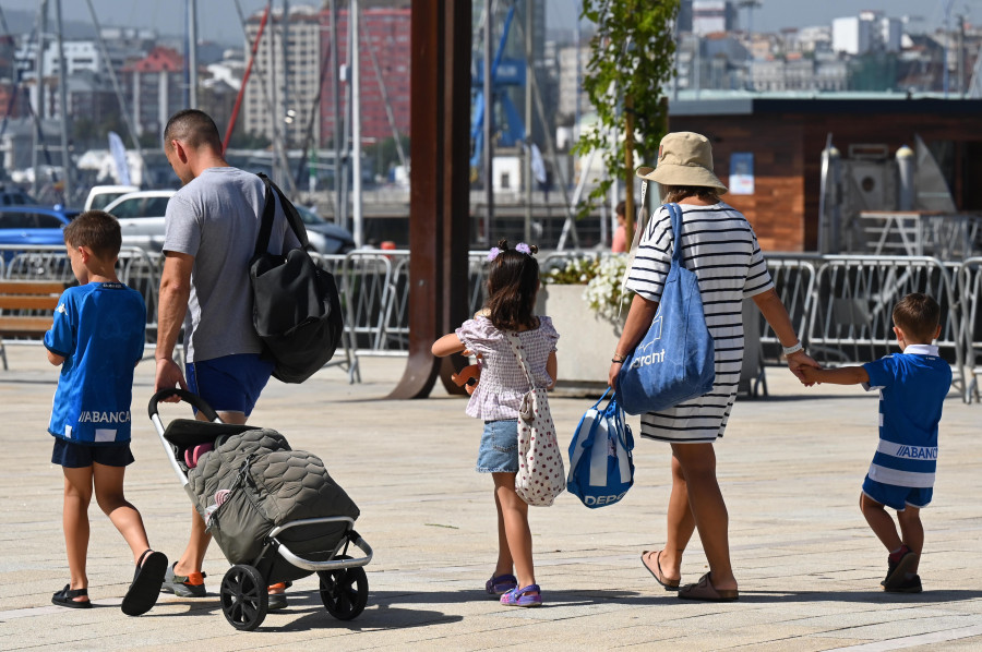 Los datos de natalidad en A Coruña caen hasta su mínimo histórico