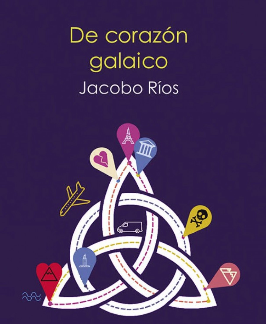 El coruñés Jacobo Ríos presenta este jueves en A Coruña su libro "De corazón Galaico", editado por Hércules de Ediciones