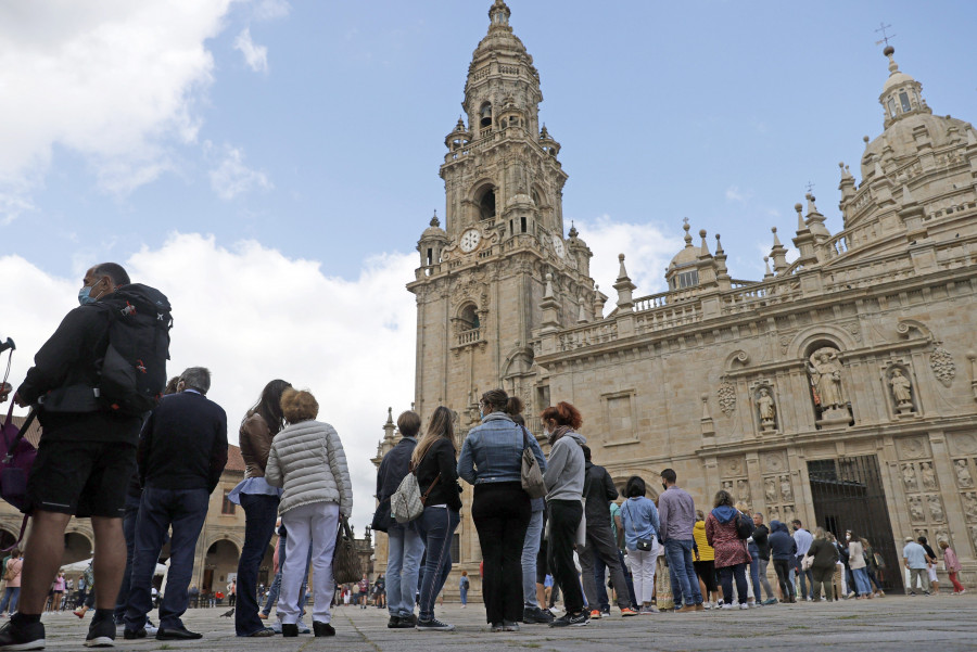 Aumenta en mayo el turismo internacional que recibe Galicia y también los gallegos que viajan al extranjero