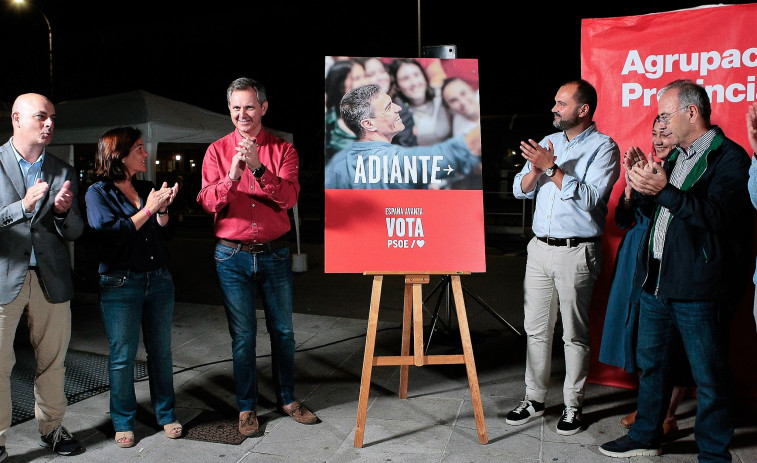 Así fue el inicio de la campaña electoral en A Coruña