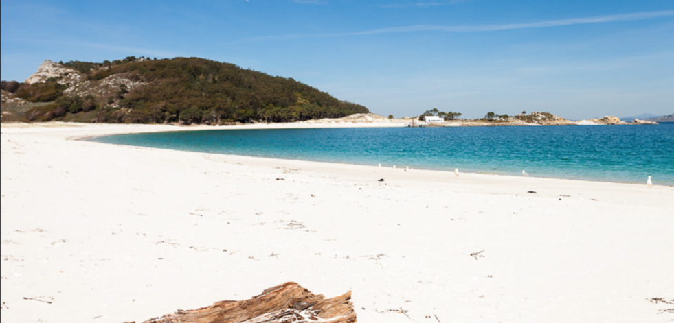 La playa de Rodas, en las Islas Cíes, finalista en un concurso de las mejores de España