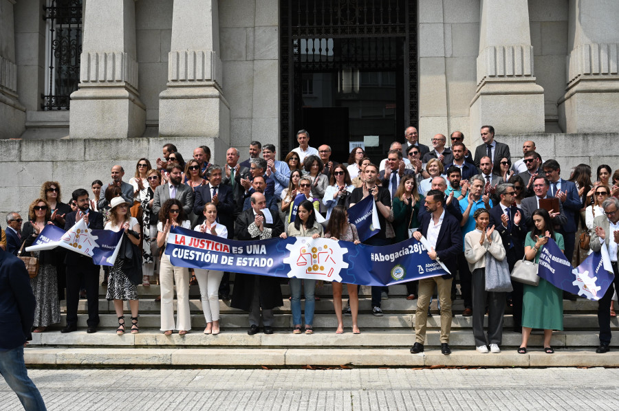 Aumenta un 7% la demanda de justicia gratuita por parte de los coruñeses