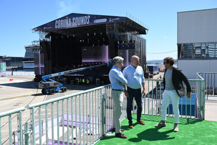 Unas 12.000 personas disfrutarán esta noche de Scorpions en el puerto de A Coruña