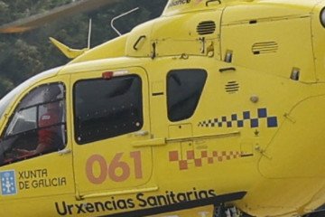 Helicóptero medicalizado con base en Santiago