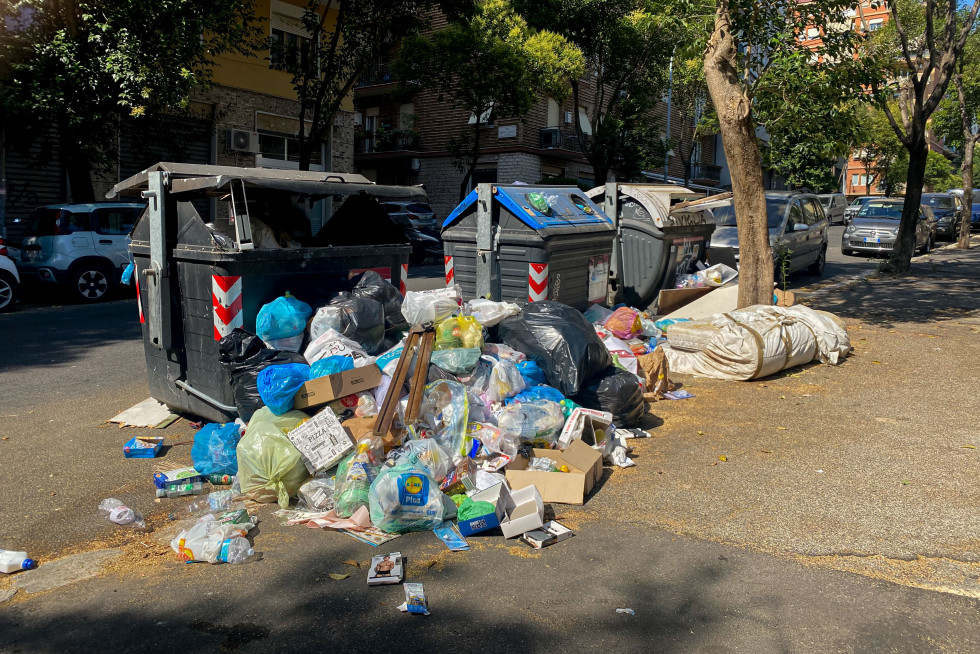 Basura en Roma