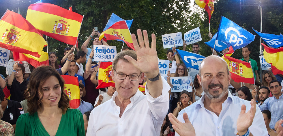 Feijóo arremete contra Sánchez por usar la 