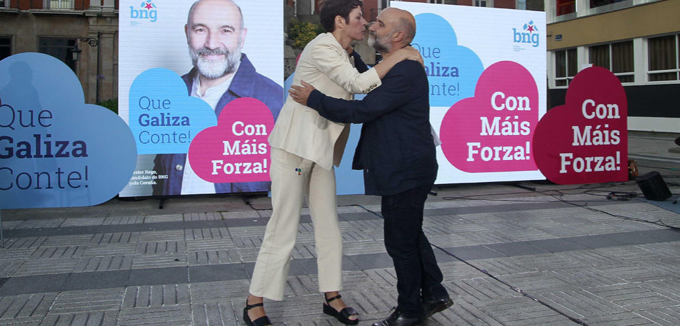 Ana Pontón, en el cierre de campaña en A Coruña: “Votar BNG é votar para que gane Galiza”