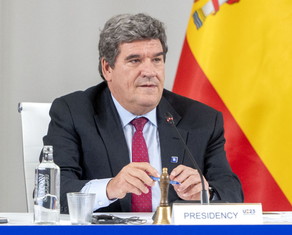 El Ministro de Inclusión, Seguridad Social y Migraciones, José Luis Escrivá