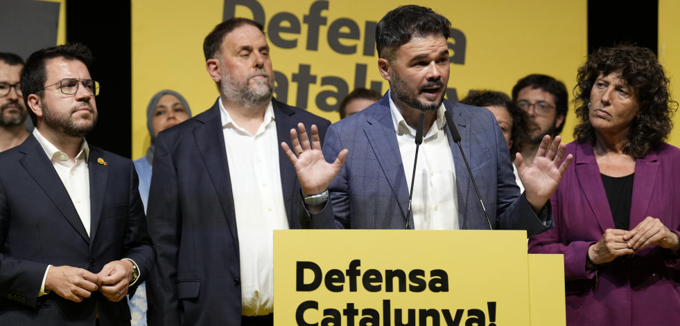 Rufián destaca la capacidad negociadora independentista: 