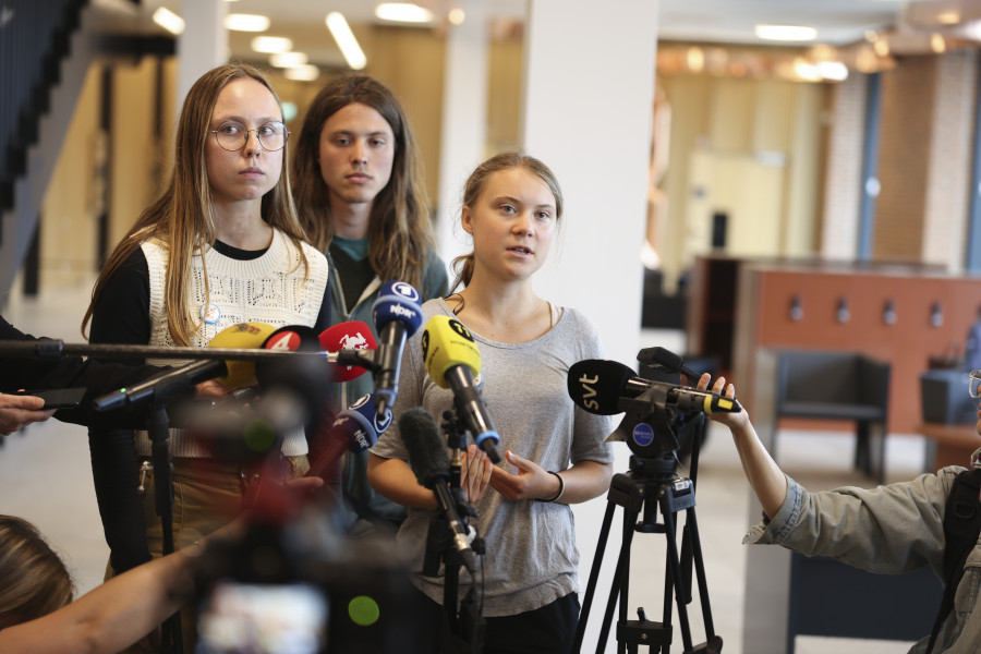 Multan a Greta Thunberg en Suecia por desobedecer a las autoridades en una protesta en Malmö