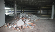 El mercado municipal de Monte Alto ya está preparado para su demolición