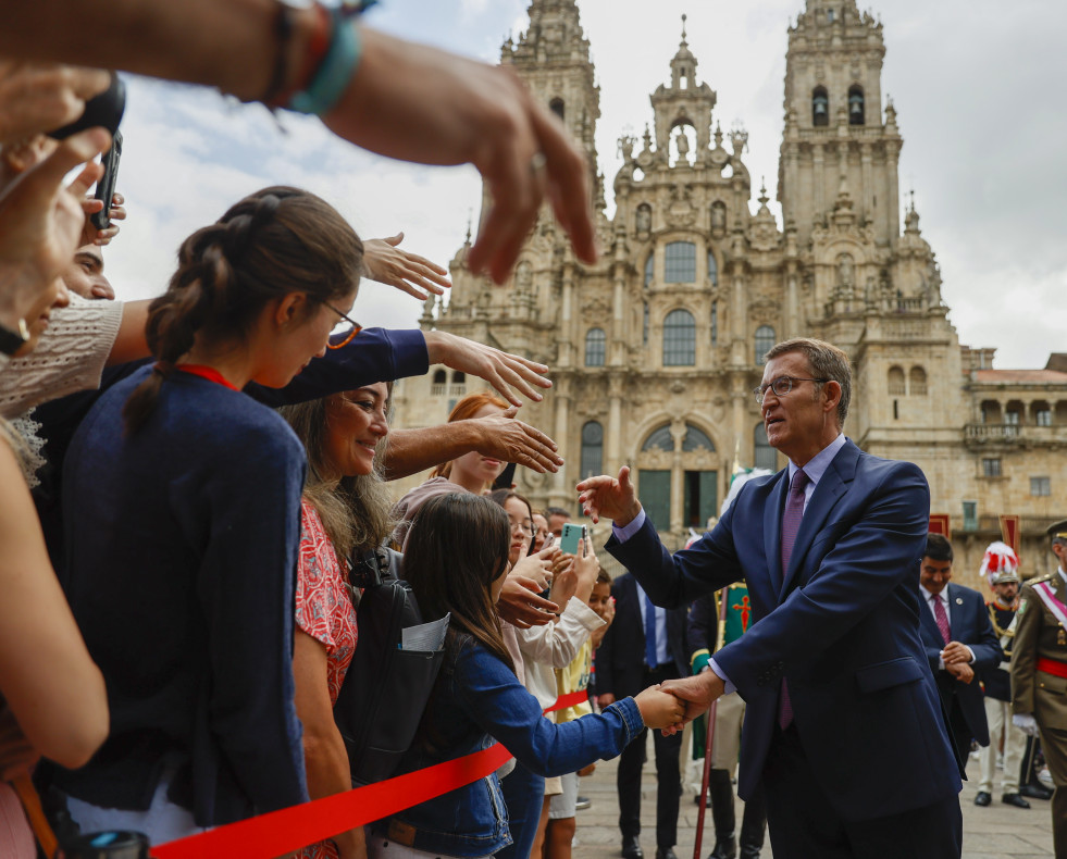 El líder del PP, Alberto Núñez Feijóo @Lavandeira