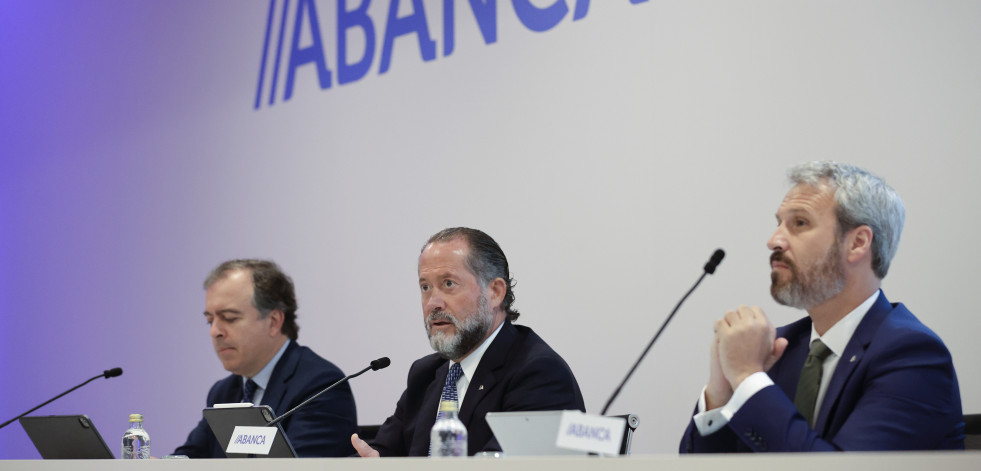 Abanca gana 412 millones en el primer semestre, 