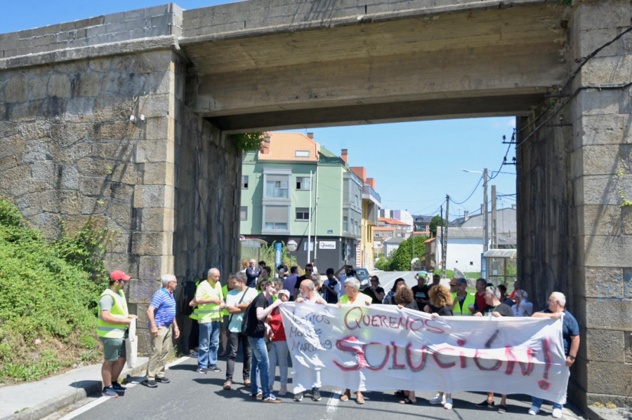 Los vecinos de Monte Martelo, en A Coruña, piden el fin de la inseguridad