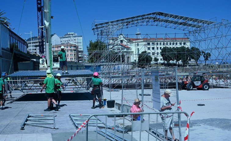 Qué hacer hoy, 9 de agosto, en las fiestas de María Pita de A Coruña