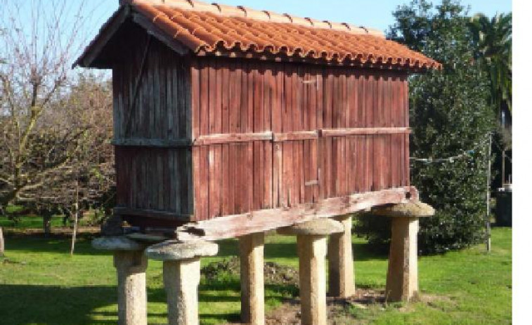 Investigan el robo de varias piedras de un hórreo de As Neves