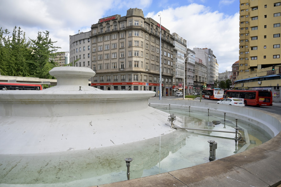 A Coruña cierra las fuentes públicas y pide reducir el consumo de agua