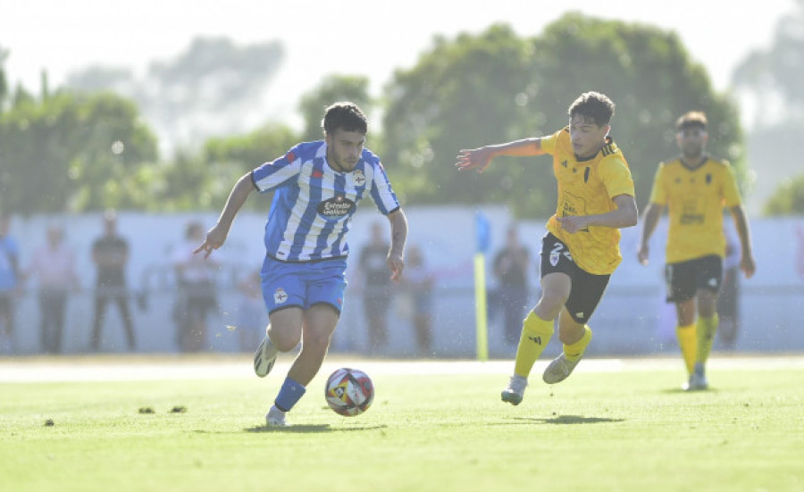 La conexión Yeremay-Lucas ilusiona contra el Compostela