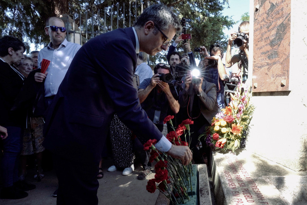 El ministro de la Presidencia, Relaciones con las Cortes y Memoria Democrática en funciones, Félix Bolaños @RAÚL SANCHIDRIÁN