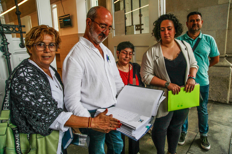 Los barrios de A Coruña registran 4.950 firmas por una mayor seguridad