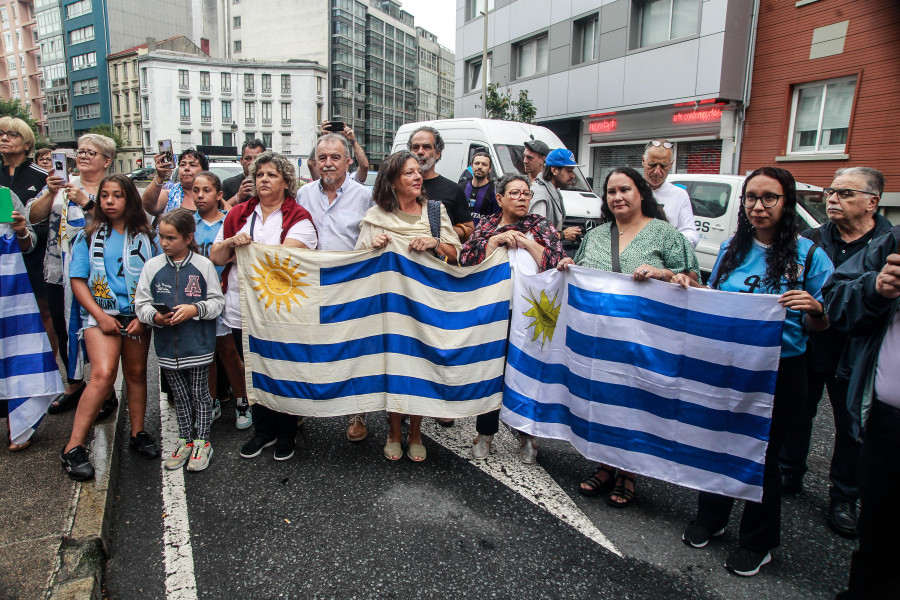 El padre de la patria uruguaya se reubica en el Palacio de la Ópera de A Coruña