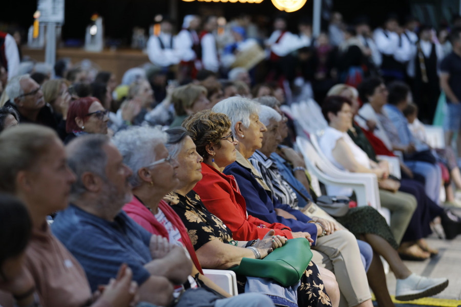 Gaitas y panderetas dan inicio a tres días de romería en Santa Margarita