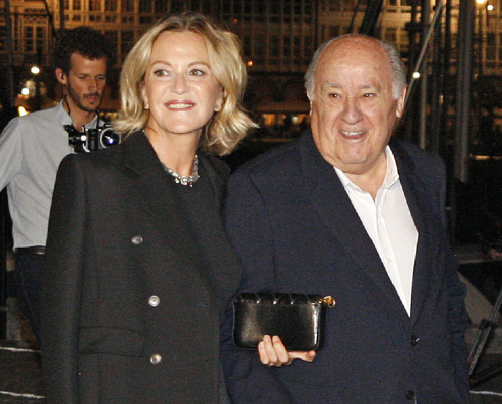 Amancio Ortega y Flora Pérez