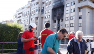 Ocho hospitalizados por la explosión en un edificio en Valladolid