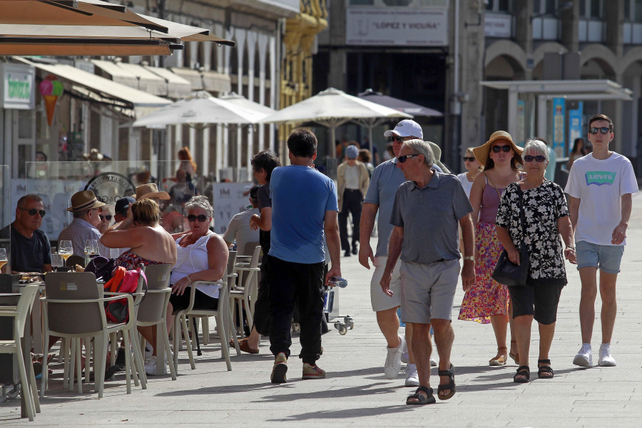 Agosto se despide con un 91% de ocupación hotelera en A Coruña y menos beneficios