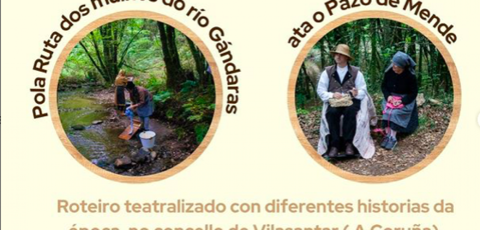 La Asociación Raíña organiza un Roteiro Teatral bajo el nombre Voltar ás Raíces