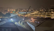 Xuxán y Matogrande dicen adiós al viejo puente que les unía en las últimas décadas