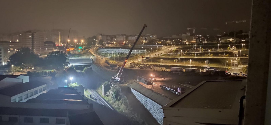 Xuxán y Matogrande dicen adiós al viejo puente que les unía en las últimas décadas