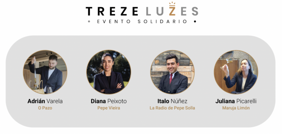 Trece Bodegas y cuatro de los mejores sumiller gallegos colaborarán en la nueva edición de Trezeluzes