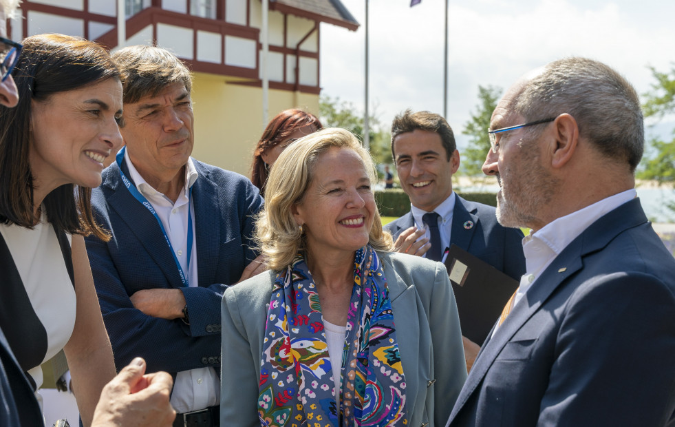 El BEI, el brazo financiero de la UE que quieren presidir Calviño y Vestager