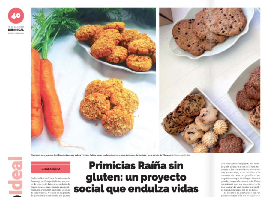 Galletas de A Raíña y Rudys: consulta el especial gastronómico del fin de semana