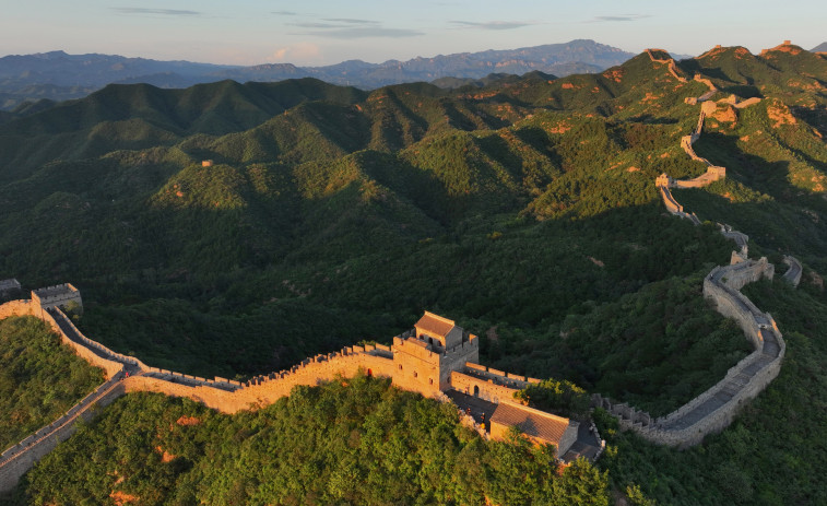 Dos detenidos por destruir parte de la Gran Muralla China para pasar máquinas